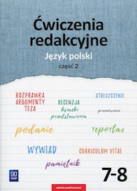 Ćwiczenia redakcyjne 7-8 Język polski Część 2 - Surdej Beata, Surdej Andrzej - książka