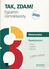 Tak, zdam! Egzamin ósmoklasisty 2020 Matematyka Repetytorium - Pająk Małgorzata, Konstantynowicz Anna - książka