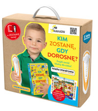 Mówiąca książka interaktywna. `Kim zostanę, gdy dorosnę?` (zestaw z piórem) - Catherine Barr - książka