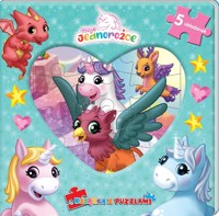 Moje Jednorożce Książka z puzzlami -  - książka