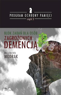 Blok zadań dla osób zagrożonych Demencją - Modrak Małgorzata - książka