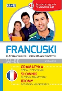 Francuski dla początkujących i średniozawansowanych -  - książka