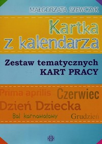 Kartka z kalendarza - Szewczyk Małgorzata - książka