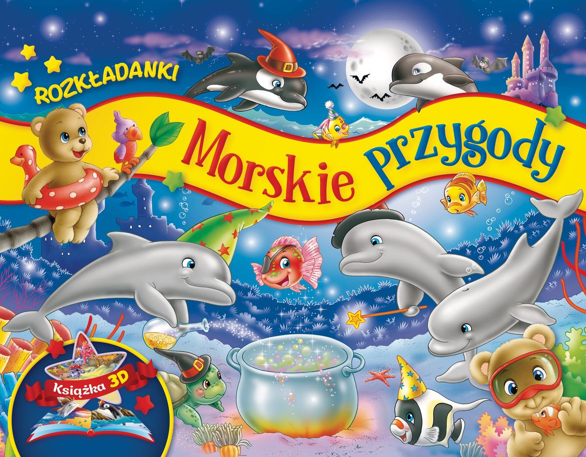Morskie przygody. Rozkładanki - praca zbiorowa, Lorella Flamini (ilustr.) - książka