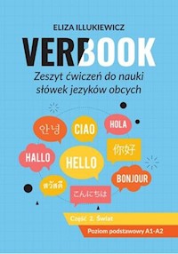 Verbook Zeszyt ćwiczeń do nauki słówek języków obcych Część 2 Świat - Illukiewicz Eliza - książka