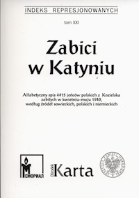 Zabici w Katyniu -  - książka