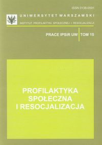 Profilaktyka społeczna i resocjalizacja Tom 15 -  - książka
