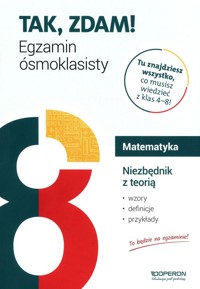 Tak zdam Egzamin ósmoklasisty Matematyka - Gałązka Kinga - książka