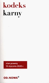 Kodeks karny styczeń 2020 -  - książka