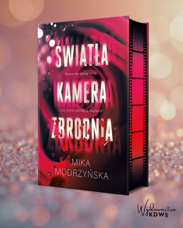 Światła, kamera, zbrodnia (ilustrowane brzegi) - Mika Modrzyńska - książka