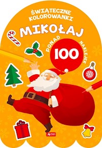 Mikołaj Kolorowanka z naklejkami -  - książka