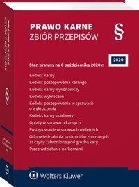 Prawo karne Zbiór przepisów -  - książka