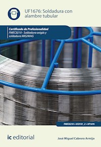 Soldadura con alambre tubular. FMEC0210 - José Miguel Cabrero Armijo - ebook