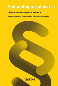 Seksuologia sądowa Tom 2 -  - książka