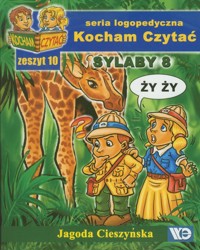 Kocham Czytać Zeszyt 10 Sylaby 8 - Cieszyńska Jagoda - książka