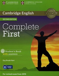 Complete First Student's Book with answers + CD-ROM - Guy Brook-Hart - książka