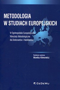Metodologia w studiach europejskich - - książka