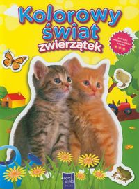 Kolorowy świat zwierzątek Dwa kotki - - książka