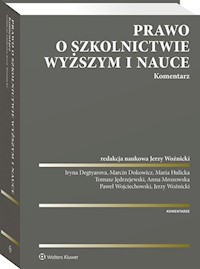 Prawo o szkolnictwie wyższym i nauce Komentarz - Woźnicki Jerzy - książka