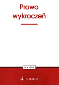 Prawo wykroczeń -  - książka
