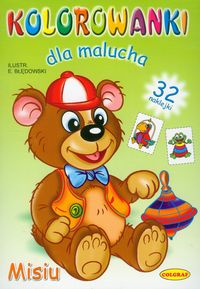 Misiu kolorowanki dla malucha -  - książka
