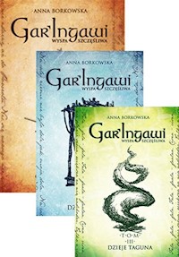 Gar Ingawi Wyspa Szczęśliwa Tom 1-3 - Anna Borkowska - książka