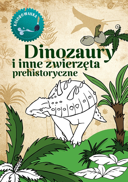 Dinozaury. Kolorowanka - Katarzyna Kopiec-Sekieta - książka