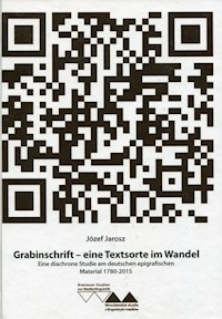 Grabinschrift - eine Textsorte im Wandel - Józef Jarosz - książka