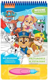 Psi Patrol Wodne kolorowanie Przyjaciele w potrzebie -  - książka