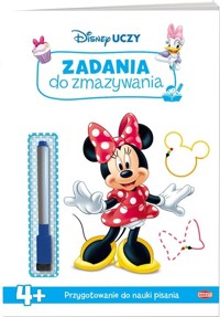 Disney uczy Minnie Zadania do zmazywania -  - książka