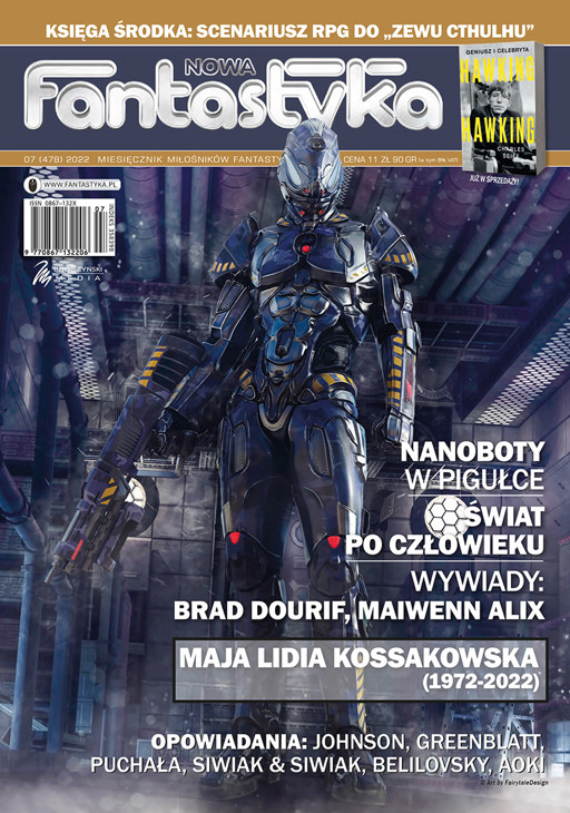 Okładka książki Nowa Fantastyka 07/22