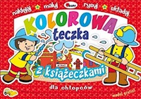 Kolorowa teczka z książeczkami dla chłopców -  - książka