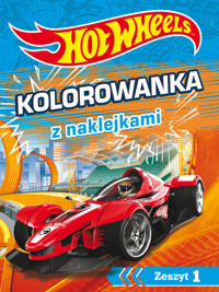 Hot Wheels Kolorowanka z naklejkami. Zeszyt 1 - zbiorowa praca - książka