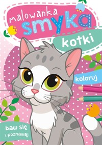Malowanka smyka. Kotki - Wydawnictwo Skrzat - książka