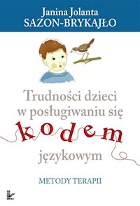 Trudności dzieci w posługiwaniu się kodem językowym -  - książka