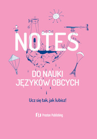 Notes do nauki języków obcych (okładka pudrowy róż) -  - książka