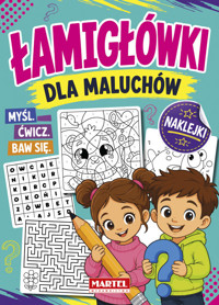 Łamigłówki dla maluchów z naklejkami - Salamon Katarzyna - książka