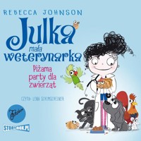 Julka Mała weterynarka Tom 1 Piżama party dla zwierząt - Johnson Rebecca - audiobook + książka