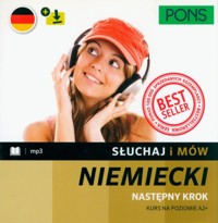 Słuchaj i mów PONS. Następny krok. Kurs niemieckiego A2+ z nagraniami -  - książka