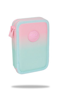 Coolpack, Piórnik podwójny z wyposażeniem Jumper 2 Gradient - Strawberry (F066754) -  - książka