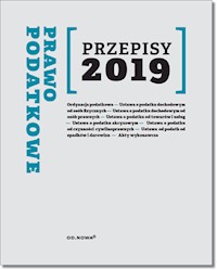 Prawo podatkowe Przepisy 2019 -  - książka