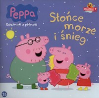 Świnka Peppa Książeczki z półeczki  Słońce morze i śnieg -  - książka