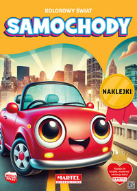 Kolorowanka Kolorowy świat. Samochody z naklejkami - Salamon Katarzyna - książka