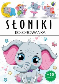 Słoniki kolorowanka -  - książka