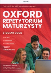 Oxford Repetytorium maturzysty Język angielski Student Book Poziom rozszerzony -  - książka