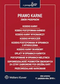 Prawo karne Zbiór przepisów -  - książka