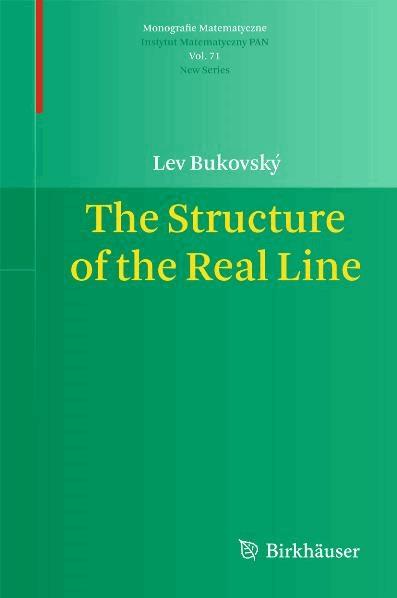 The Structure of the Real Line