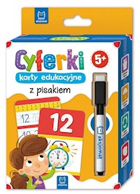 Cyferki Karty edukacyjne z pisakiem 5+ -  - książka