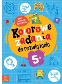 Kolorowe zadania do rozwiązania. Zbiór ciekawych łamigłówek dla dzieci 5+ - Beata Karlik - książka