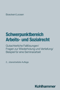 Schwerpunktbereich Arbeits- und Sozialrecht - Winfried Boecken - ebook